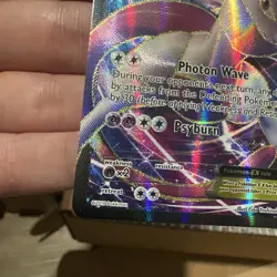 Mewtwo EX XY125 Full Art Black Star Promo Holo Pokemon Card Full Art Rare - Image 3