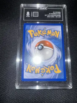 Pokemon Mewtwo EX TCG Full Art Holo Ultra Rare Card Breakthrough 157/162 Tag 8 - Image 3
