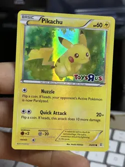 Pikachu 26/83 Toys R Us Promo 2016 Holo Rare Pokemon Card TCG - Image 3