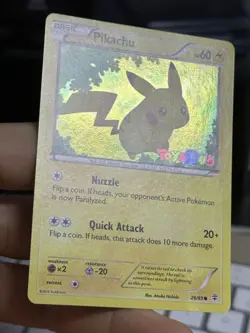 Pikachu 26/83 Toys R Us Promo 2016 Holo Rare Pokemon Card TCG - Image 5