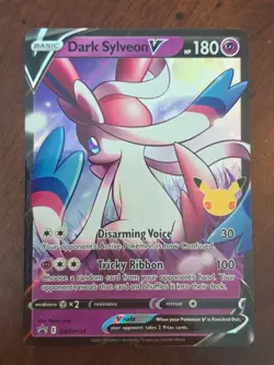Dark Sylveon V Promo SWSH: Sword & Shield Promo Cards SWSH134 NM - Image 2