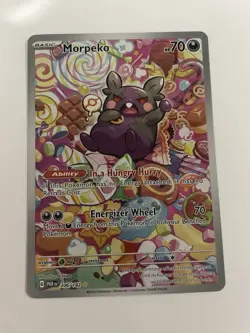 Morpeko 206/182 Paradox Rift 2023 Holo Illustration Pokemon Card TCG - Image 3