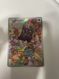 Morpeko 206/182 Paradox Rift 2023 Holo Illustration Pokemon Card TCG - Image 4