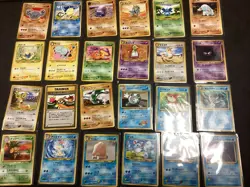 POKEMON JAPANESE CARD LOT OF (24) Vintage - Pocket Monsters📈🔥 - Image 1