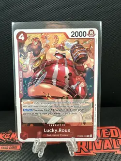 Lucky.Roux PRB02-003 R ONE PIECE Card The Best 2 - ONE PIECE Card Game ENGLISH - Image 1