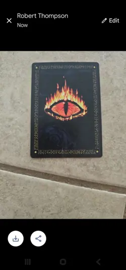 The One Ring - The Lidless Eye - Middle Earth CCG - MECCG Card - Image 2