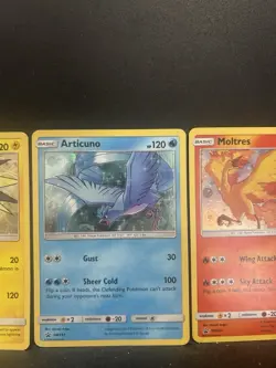 Zapdos, Articuno, & Moltres | 2018 Promo Pokemon Cards Holos SM143 145 146 - Image 3