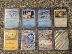 Pokemon TCG 25 Holiday Insert Set Promo Cards Snowflake Stamped NM - Image 1