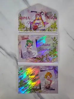 Lovely Zhi Lian - Anime Waifu Trifold Wedding Trading Card - VTubers - Image 1