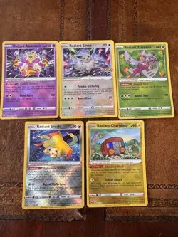 Radiant Pokemon Cards Lot! Radiant Eevee And More! See Description!!! - Image 1
