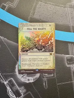 Fell the Mighty Outlaws of Thunder Junction: Breaking News Foil Rare - Image 1