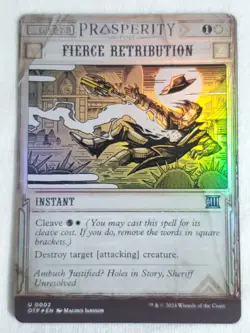 Fierce Retribution 2 Outlaws of Thunder Junction: Breaking News Foil - Image 1