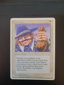 Land Tax MTG Core Set 4th Edition Regular - Image 1