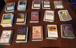 Magic The Gathering Vintage Trading Card Collection 90s MTG 1000 Cards Assorted - Image 1