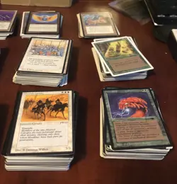 Magic The Gathering Vintage Trading Card Collection 90s MTG 1000 Cards Assorted - Image 2