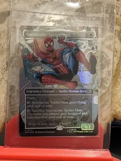 Spectacular Spider-Man (Borderless) Marvel's Spider-Man Foil - Image 1