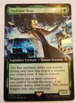 Professor Hojo FIC #161 Extended Art Rare Foil NM+ - Image 1