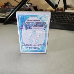 WOTC MTG Deck Box Ice Age Starter Deck - Empty Box VG+ Nostalgic! Nice! - Image 1