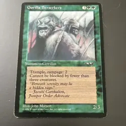 Gorilla Berserkers (Closed Mouth) Alliances - MTG - Image 1