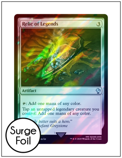 1x Relic of Legends, Surge Foil, Final Fantasy, Magic MTG NM - Image 1