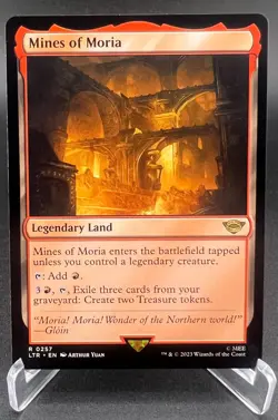 Mines of Moria (Regular, #257, NM) Universes Beyond: the Lord of the Rings (LTR) - Image 1