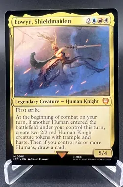 Eowyn, Shieldmaiden (Regular, #1, NM) Commander: The Lord of the Rings (LTR) - Image 1