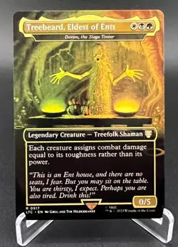 Treebeard, Eldest of Ents - Doran, the Siege Tower (Borderless) Commander: LOTR - Image 3