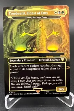 Treebeard, Eldest of Ents - Doran, the Siege Tower (Borderless) Commander: LOTR - Image 4