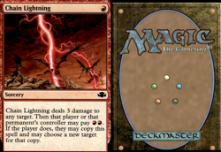 Magic the Gathering -MTG-Chain Lightning - Image 1