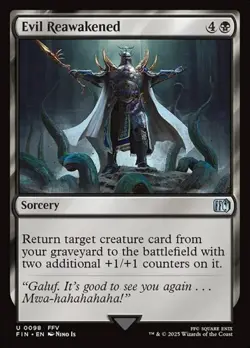 1x Evil Reawakened NM Eng MTG - Final Fantasy - Image 1