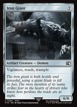 1x Iron Giant NM Eng MTG - Final Fantasy - Image 1