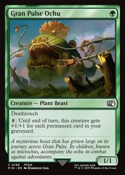1x Gran Pulse Ochu NM Eng MTG - Final Fantasy - Image 1