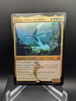 Teval, Arbiter of Virtue Tarkir: Dragonstorm Foil - Image 1