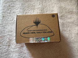 Magic The Gathering-Secret Lair-HEADS I WIN, TAILS YOU LOSE -Open, sleeved, READ - Image 1