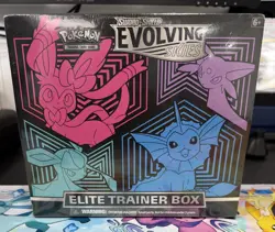 Pokemon TCG Evolving skies Elite trainer box Sylveon, Espeon, Glaceon, Vaporeon 820650808944 - Image 1