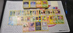 Pokemon bulk vintage MP to DMG 200+ cards WOTC Rares, Shadowless, 1st Edition #2 - Image 1