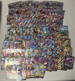 Pokemon TCG - VMAX & V Bulk Lot of 161 Total Cards - Various Sets - All NM - Image 1