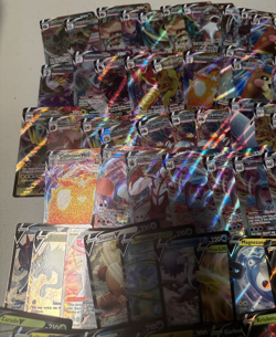 Pokemon TCG - VMAX & V Bulk Lot of 161 Total Cards - Various Sets - All NM - Image 2
