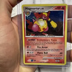 Pokemon TCG - Magmortar 6/147 - Holo Rare Supreme Victors NM Near Mint 2009 Card - Image 1