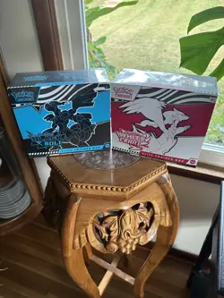 Pokemon TCG Black Bolt & White Flare ETBs (FACTORY SEALED) 2 Boxes - Image 1