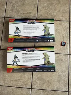 PRISMATIC EVOLUTIONS LUCARIO AND TYRANITAR PREMIUM COLLECTION Pokemon TCG - Image 2
