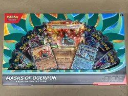 Pokemon TCG Masks of Ogerpon EX Premium Collection - Factory Sealed Box - Image 1