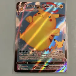 Pokemon 25th Anniversary Celebrations Surfing Pikachu Vmax 009/025 Full Art NM/M - Image 1