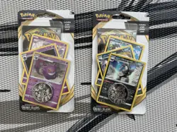 Pokemon TCG Sword & Shield Rebel Clash Check Lane Blister Pack Gengar Promo Set - Image 1