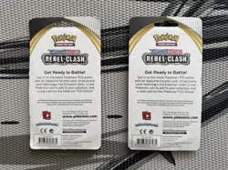 Pokemon TCG Sword & Shield Rebel Clash Check Lane Blister Pack Gengar Promo Set - Image 2