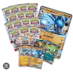 Pokemon Prismatic Lucario ex Tyranitar ex Premium Collection Lot of 2 SEALED - Image 2