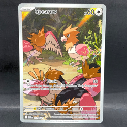 2025 POKEMON MEGA EVOLUTION MEGA SPEAROW 151/132 ILLUSTRATION RARE - Image 1