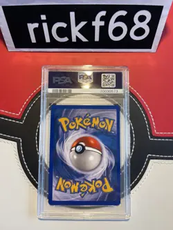 2003 POKEMON AQUAPOLIS H13 JUMPLUFF-HOLO PSA 8 - Image 2