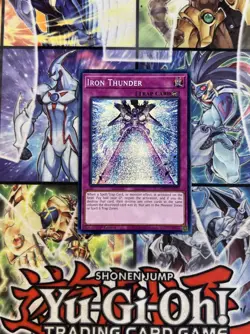 Yugioh Iron Thunder MP25-EN058 2025 1st Edition Prismatic Secret Rare NM - Image 1