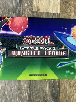 Yu-Gi-Oh! TCG CardGame Mat/Board/Mouse Pad Battle Pack 3 Monster League 24" x 9” - Image 2